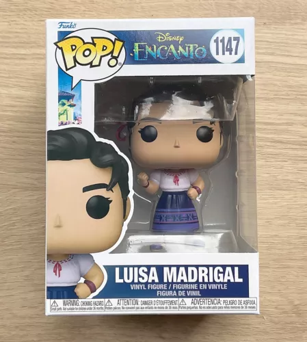 Funko Pop Disney Encanto Luisa Madrigal #1147 + Free Protector