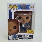 Funko Pop Disney Flocked Beast 243 Hot Topic Exclusive Beauty And The Beast