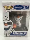 Funko POP Disney Frozen Summer Olaf #120 W/ Protector Sleeve