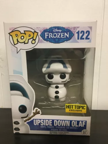 Funko Pop! Disney Frozen Upside Down Olaf #122 HT Exclusive *Vaulted*