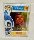 Funko Pop Disney Hades #381 Glow GITD Chase Hot Topic Exclusive W/Pop Protector