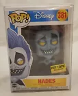 FUNKO POP! Disney Hades Vinyl Figure #381 Hot Topic Exclusive GITD Protector