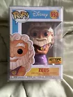 Funko Pop! Disney- Hercules #593 Zeus- Hot Topic Excl EXCELLENT w/ Protector