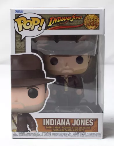 Funko POP Disney: Indian Jones With Jacket #1355 EJ2 Brown One Size NWT