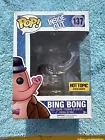 Funko Pop Disney Inside Out Bing Bong 137 Clear Hot Topic Exclusive Vaulted