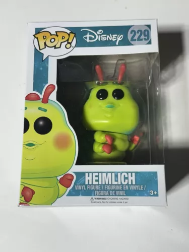 Funko POP! Disney Its A Bug's Life "Heimlich" Vinyl Figure #229 w/protector