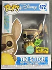 Funko Pop! Disney LILO And Stitch Tiki Stitch #472 Hot Topic Exclusive Scented