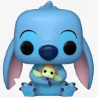 Funko Pop! Disney Lilo & Stitch with Turtle Vinyl Figure 1353 New in Box NIB