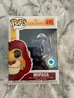 Funko Pop Disney Lion King Spirit Blue Mufasa Pop In The Box Exclusive #495