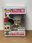 Funko Pop! Disney Mickey Mouse 997 Holiday Amazon Exclusive With Protector Vault