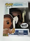 Funko Pop! Disney Moana Maui #219 (BAM!) Vinyl Figure w/protector