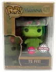 Funko Pop! Disney Moana Te Fiti Flocked Earth Day #420 Special ED with Protector