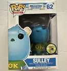 Funko Pop Disney Monsters University Sulley METALLIC #62 SDCC