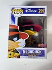 Funko Pop Disney Negaduck PX Previews Exclusive 299 Darkwing Duck W/Protector