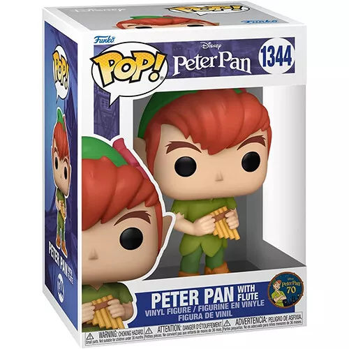 Funko POP! Disney Peter Pan (70th Anniversary) Figure PETER PAN WITH FLUTE #1344