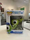 Funko Pop Disney Pixar #61 Monster University Mike Wazowski Rare Retired