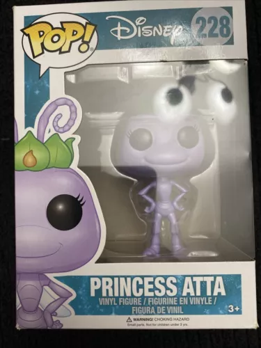 Funko Pop! Disney Pixar A Bugs Life  Princess Atta #228 VAULTED Vinyl Figure