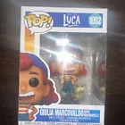 Funko POP Disney Pixar Luca Giulia Marcovaldo with Machiavelli #1052 New