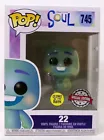 Funko Pop Disney Pixar Soul 745 22 Glow In The Dark Vinyl Figure New