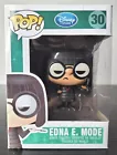 🔥Funko POP! Disney Pixar The Incredibles Edna E. Mode #30 Rare/Vaulted Dmg!🔥