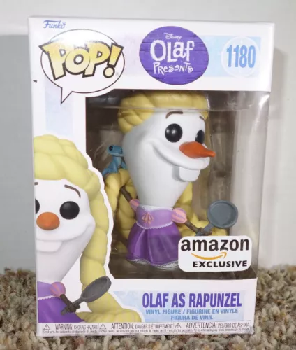 Funko Pop Disney Presents OLAF AS RAPUNZEL Tangled Frozen 1180 Amazon Exclusive