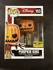 Funko Pop! Disney Pumpkin King Hot Topic GITD #153 Glow