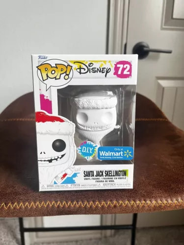 Funko Pop! Disney - Santa Jack Skellington (DIY) (Walmart exclusive) #72