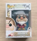 Funko Pop Disney  Snow White Grumpy #345 + Free Protector