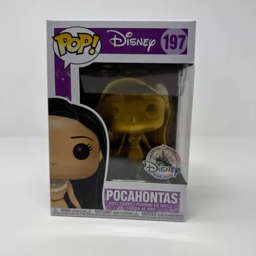 Funko Pop! Disney  Special Edition Pocahontas #197 (Gold)Vinyl Figurine