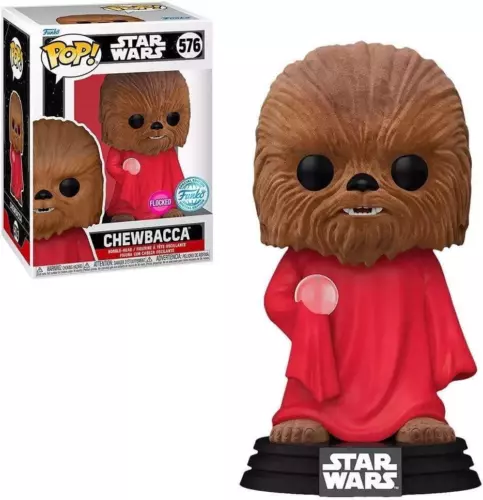 Funko Pop! Disney Star Wars Chewbacca Dress Flocked Sp Edition #576 Vinyl Figure