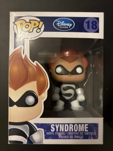 Funko Pop! Disney Store - Syndrome 18 Incredibles W/ Soft Protector