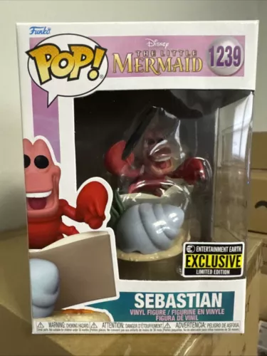 Funko Pop! Disney: The Little Mermaid - Sebastian #1239 - Entertainment Earth Ex