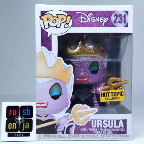 Funko Pop! Disney The Little Mermaid Ursula Diamond Hot Topic #231