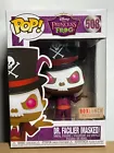 Funko POP Disney The Princess and Frog 508 Box Lunch Dr Facilier Masked Dmgd Box