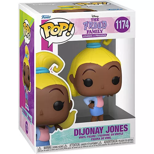 Funko POP! Disney - The Proud Family Vinyl Figure - DIJONAY JONES #1174 - NM/M