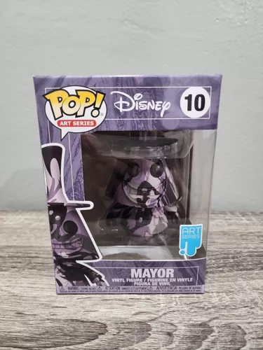 FUNKO POP DISNEY TIM BURTONS THE NIGHTMARE BEFORE CHRISTMAS MAYOR 10 ART SERIES