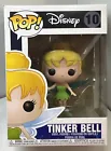 Funko Pop Disney Tinker Bell Figure #10 Fairy Vaulted Peter Pan With Protector