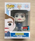 Funko Pop Disney Toy Story Benson NYCC #618 + Free Protector