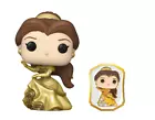 Funko Pop! Disney Ultimate Princess #221: Belle (Gold) with Pin & Protector