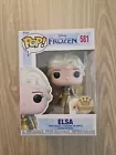 Funko Pop! Disney ULTIMATE Princess Elsa #581 [Gold, with Pin] [Funko Exclusive]