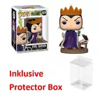 FUNKO POP Disney Villains #1079 Evil Queen Vinyl Figure NEW Sealed + Protector Bo