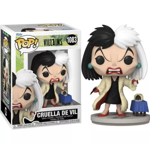 Funko Pop - Disney Villains - Cruella de Vil #1083 - Vinyl Figure- New In Box