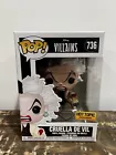 Funko Pop! Disney Villains Cruella De Vil #736 Diamond Hot Topic Exclusive Vinyl