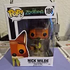 FUNKO POP DISNEY ZOOTOPIA #186 NICK WILDE VAULTED VINYL FIGURE