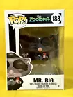 FUNKO POP! Disney Zootopia Mr. Big 188 Vinyl Figure W/PROTECTOR! P63