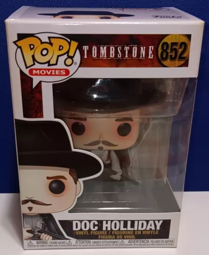 Funko POP! - Doc Holliday - Tombstone #852 - W/Protector - Val Kilmer