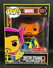 Funko Pop Doctor Strange 651 Marvel Target Exclusive Black Light Vinyl Figure