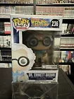 Funko Pop Dr Emmett Brown 236 - Exclusive Movies Back To The Future W/ Protector