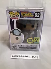 Funko Pop Dr. Emmett Brown Glow In The Dark Back To The Future Exclusive #62