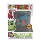 Funko Pop! Dr. Seuss The Grinch as Santa Claus Chase Limited Edition #12 Vaulted